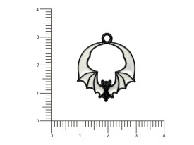 Dije Esmaltado Murcielago